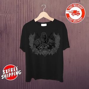 リヴィアのゲラルト ウィッチャーTシャツ：レトロビデオゲームTシャツ
