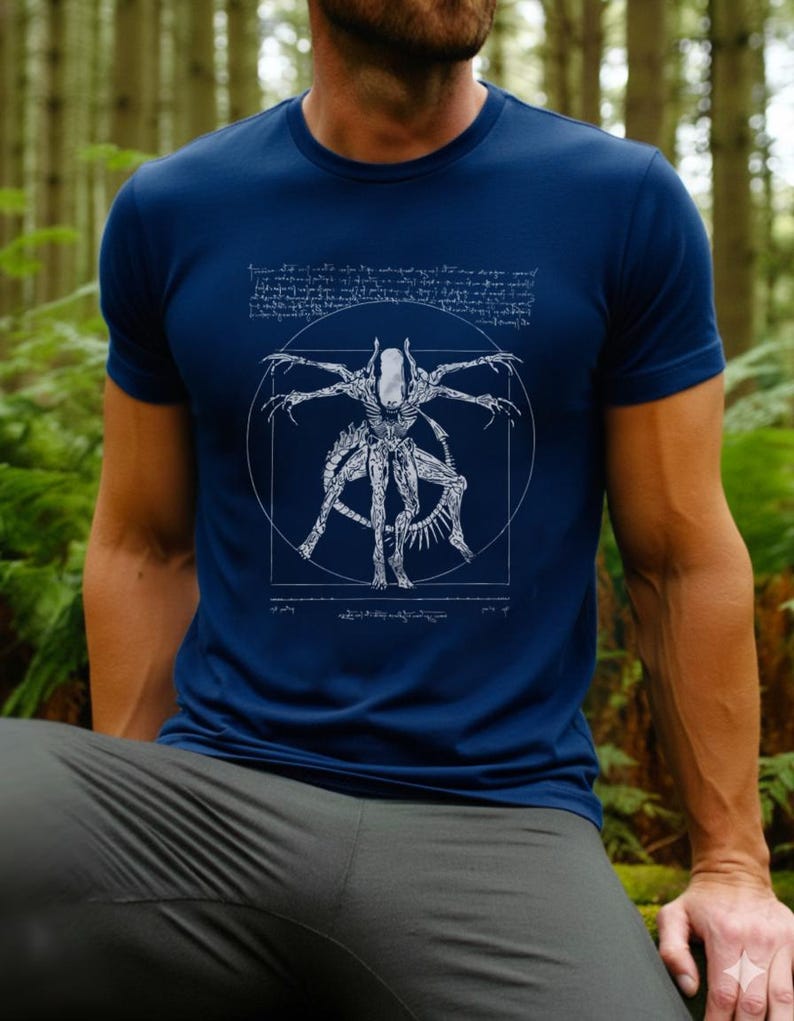Funny Alien Xenomorph Shirt - for Alien Lover:alien Face Hugger Shirt ...