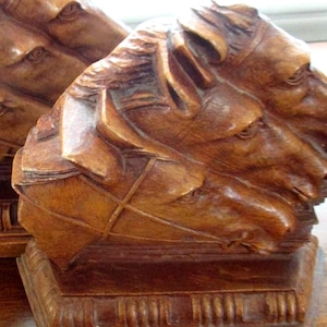 Twee paard Boekensteunen Paarden Vintage Bureau Kantoorbenodigdheden Composiet Drie paarden Studiebibliotheek Afstuderen vader Paardensportcadeaus