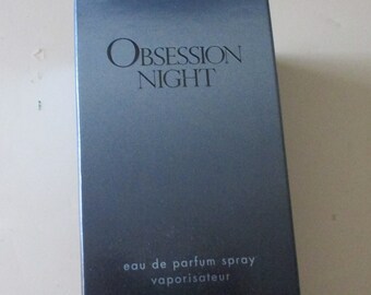 Preowned Obsession Night Eau De Parfum Spray for Her Calvin Klein Vintage  Women's Perfume Fragrances - Etsy