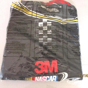 Vintage 3M Nascar Long Sleeve T-Shirt Port & Company Size Large image 3