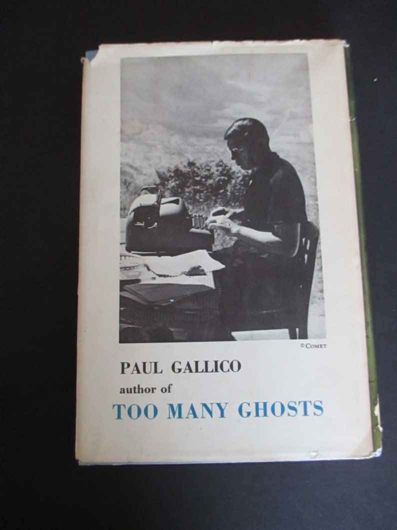 Too Many Ghost Paul Gallico Vintage Hardcover Book Ghost Etsy