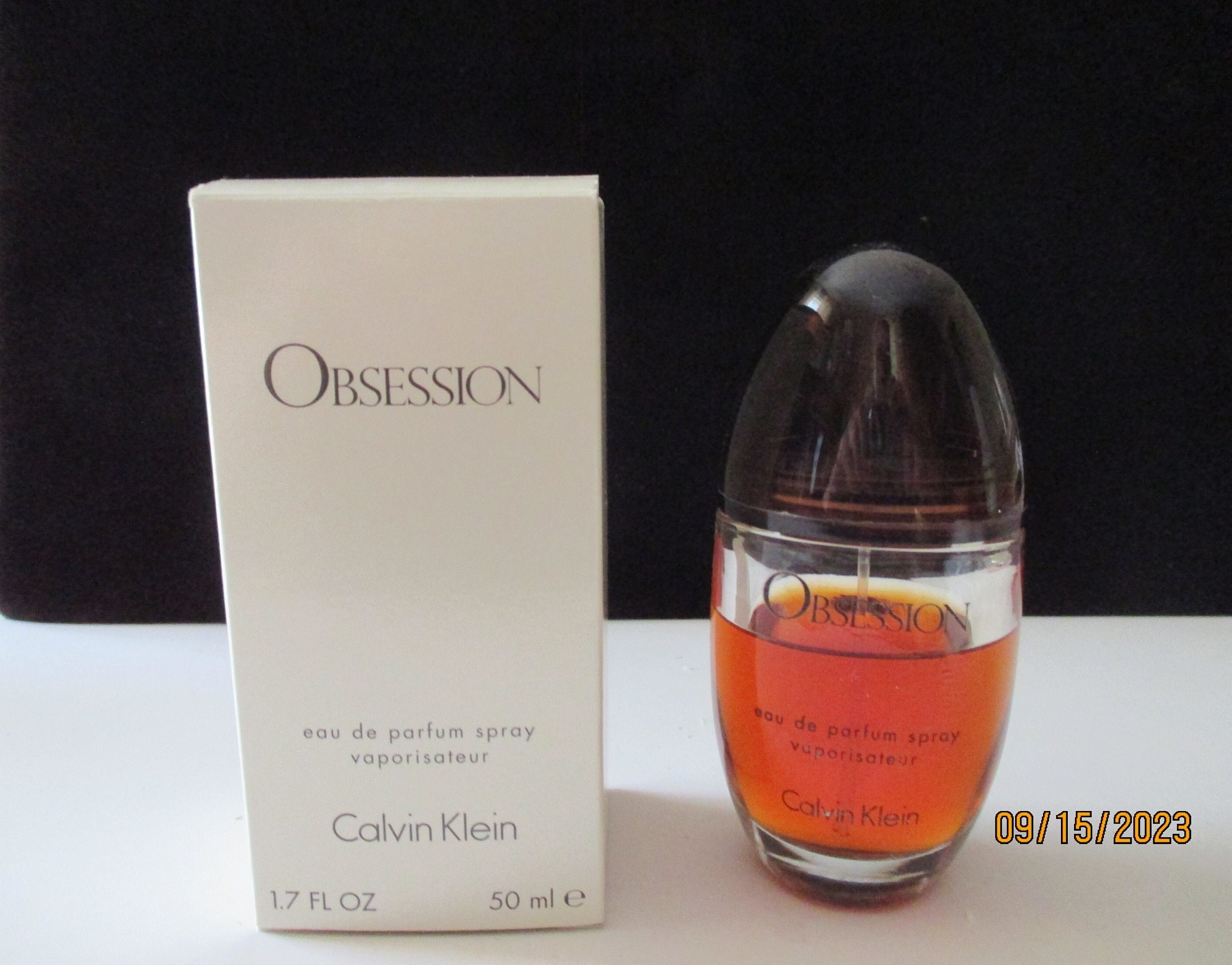 Calvin Spray Vintage Klein Parfum Obsession for De Etsy Perfumes Preowned Fragrances Him Toiletries Eau -