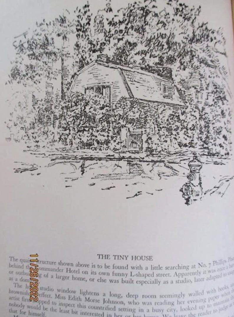 Harvard and Cambridge A Sketch Book Jack Frost 1940 the Johnson Gate ...