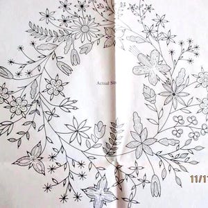 Boxed Set Woman's Day Oversized Needlework Patterns Quilting Embroidery Applique Patchwork Rug Instructions Medallion Wreath Firescreen