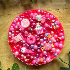 KNIBBLZ Picky Pad "Candy Brain" XXL Återanvändbar | Hudplockningshjälpmedel för ADHD | Sensorisk Pad Godis | Fidget Picking Pad | Antistress Pad