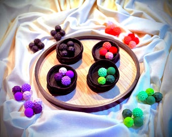 Fidget Kugeln aus Silikon | geräuschlos | ADHS & Autismus Fokus-Hilfe | Stressabbau und Konzentrationshilfe - Geschenk für Kinder Erwachsene