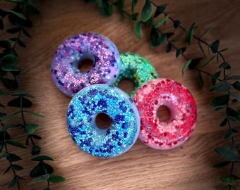 Picky Pad Donut | Sensorisch friemelspeelgoed voor het afleren van huidpulken en stressverlichting | Ondersteuning bij ADHD/autisme | Handgemaakt cadeau tegen angst