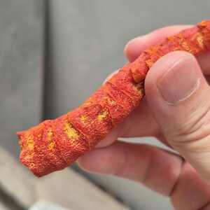 Natural Red Coral Branch 10-15cm, Raw Coral Specimen, Random Selection, Lucky Pocket Coral image 8