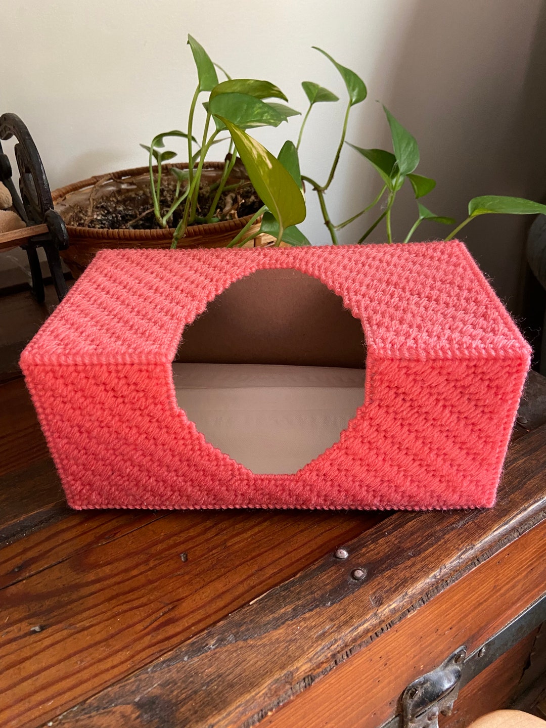 Puff Tissue Box Cover Etsy