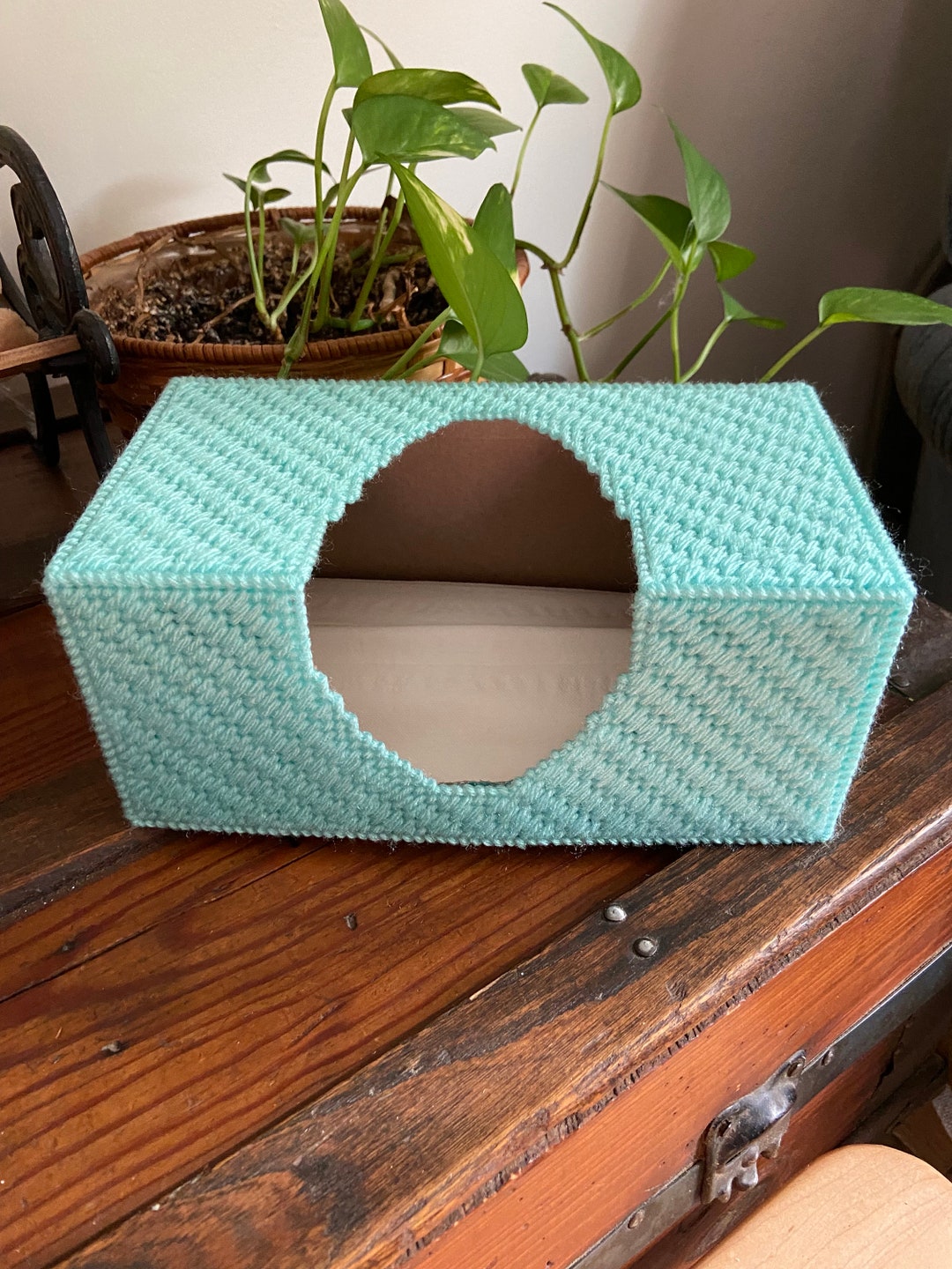 Puff Tissue Box Cover Etsy