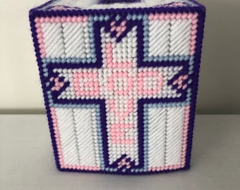 Cross Love God Tissue Box Cover