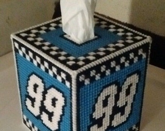 Carl Edwards Plastic Canvas Tissue Box Cover