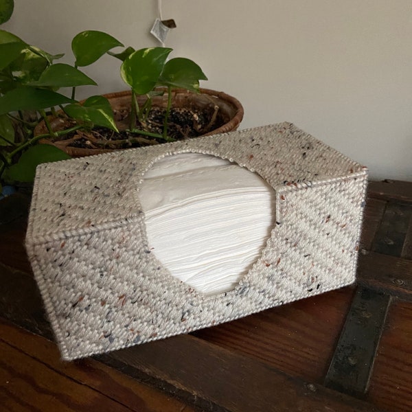 Puff Tissue Box Cover