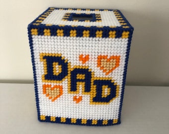 Dad Tissue Box Cover
