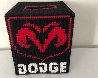 Dodge Tissue Box Cover