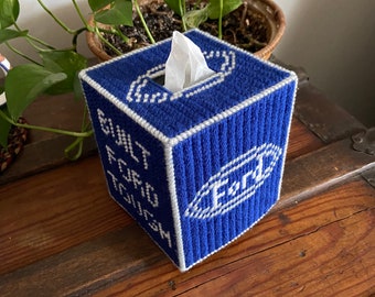 Ford Tissue Box Cover