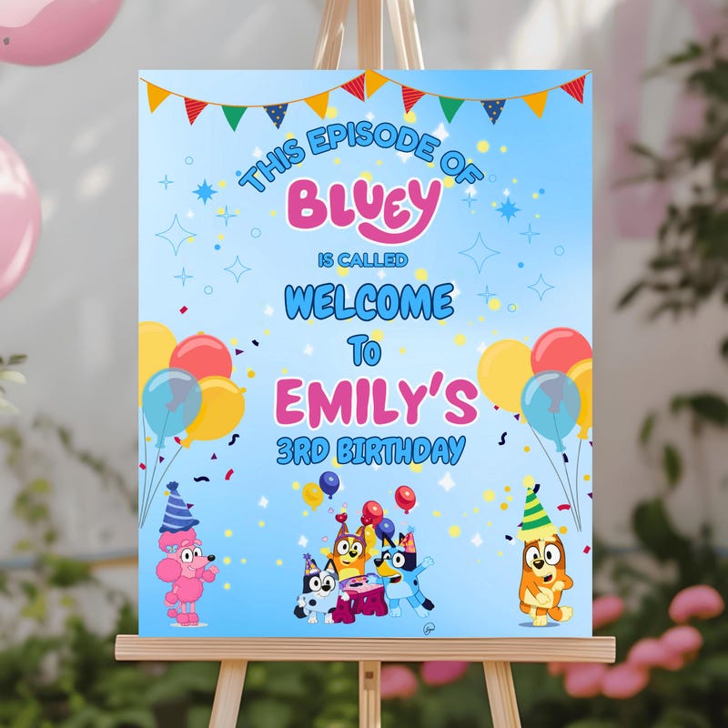 This Episode of Bluey is Called Template Etsy