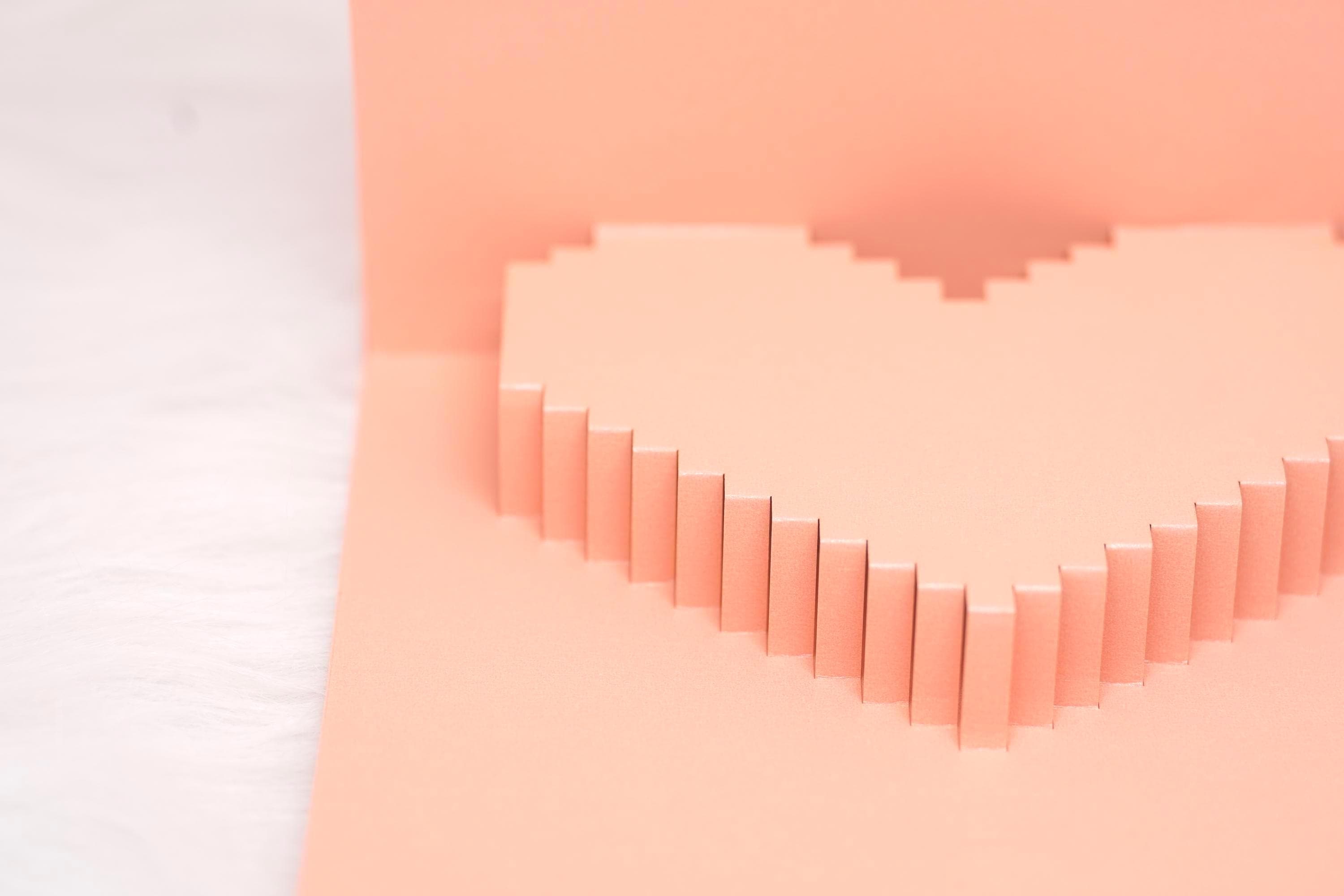 Biglietto Pop Up 3D A Forma Di Cuore E Piede - Cartolina D'Amore Likarto Per Lei - Foto 4