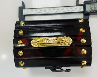 Vintage 1980s Light-Up Music Box with Dancing Ballerinas, Collectible Wind-Up Jewelry Box, Retro Nostalgic Gift in Original Box