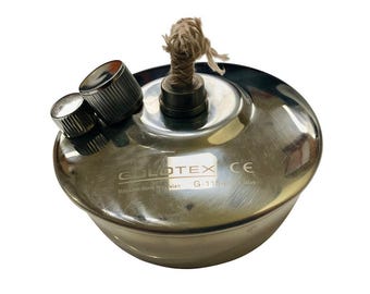 Stainless Steel Spirit Lamp, Vintage Alcohol Burner, Science Lab Heating Tool, Portable Outdoor Heater, Retro Dental Equipment,Survival Gear