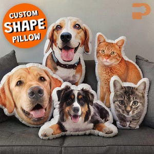 Custom Pet Pillow, Pet Pillow, Pet Pillow From Photo, 3d Pet Pillow, Custom-Shaped Dog Pillow, 3d Custom Dog Pillow, Customized Pets