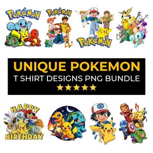 Cartoon PNG Bundle, Cartoons Clipart, Anime T-shirt Design, Cartoon Characters Png, Layered Vector Svg files, Cut File & Retro cricut Svg