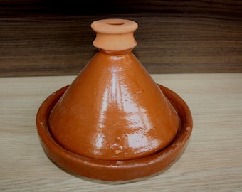 Authentic Moroccan Terracotta Tagine – Handmade for traditional cuisine full of flavors