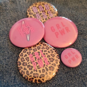 Girlpower Edition  Buttons