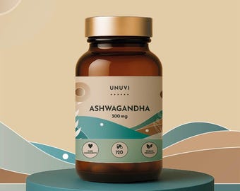 Ashwagandha 300 mg 120 gélules végétales UNUVI