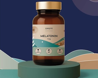 Melatonina 1 mg 60 cápsulas vegetarianas UNUVI