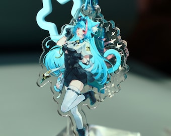 Mint Anime Keychain,Neverness to Everness, Acrylic Charm, Cute Bag Accessory, Aesthetic Pendant, Ita Bag Essential,Fan Merch,Perfect Present