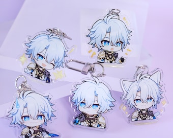 Honkai Star Rail Phainon Keychain: Chibi Acrylic Charm Backpack charms, con gift , gift for her