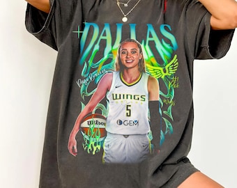 Comfort Colors Paige Bueckers Vintage Shirt Dallas Woman Basketball