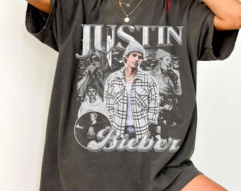 Comfort Colors Justin Bieber SWAG T-Shirt ,Album Launch Exclusive, Vintage Style Fan Tee ,Hailey Bieber shirt, Justin Bieber tour