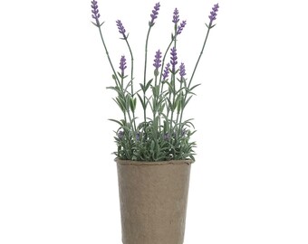Faux Lavender Plant  Etsy