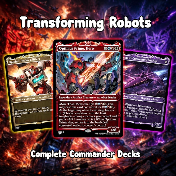 mtg custom commander decks CommanderComplete Magic: the Gathering MTG Ready-to-Play Decks