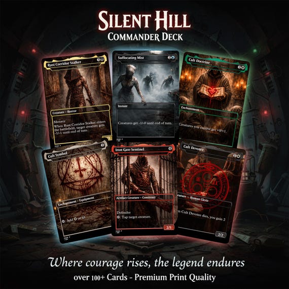 horror themed mtg commander deck Magic: The Gathering Duskmourn: House of Bundle Trying to build a horror