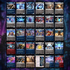 Wandelnde Roboter Kommandant Deck MTG Proxy – Autobot EDH Deck – 150+ Karte Custom Magic Deck – Anime Style Proxy Karten – Geschenk für MTG Fans Bild 18