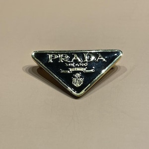 Prada Pin Brooch - Etsy