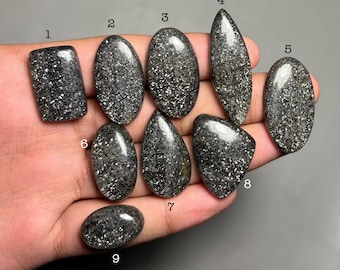 Black Sunstone Top Grade Quality 100% Natural Black Sunstone Cabochon Loose Gemstone For Making Jewelry