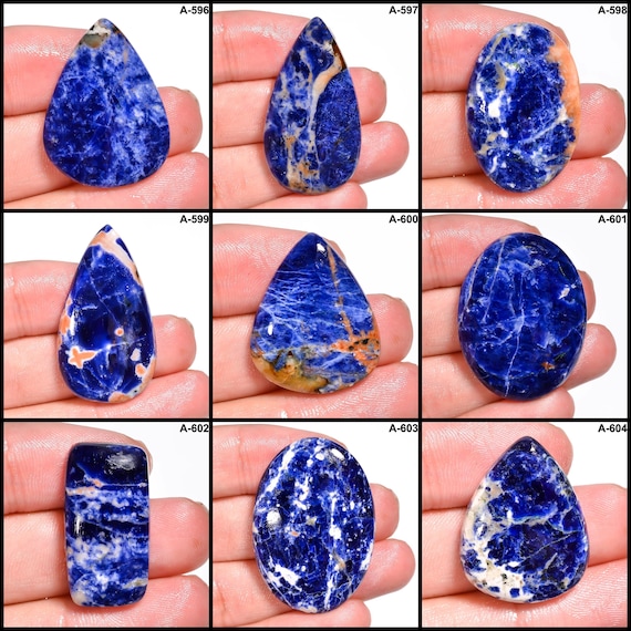 Tempting Sodalite Top Grade Quality 100% Natural Sodalite Cabochon Loose Gemstone For Making Jewelry