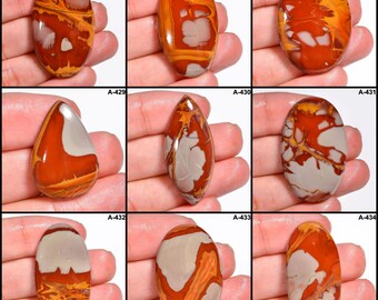 Awesome Noreena Jasper Top Grade Quality 100% Natural Noreena Jasper Cabochon Loose Gemstone For Making Jewelry