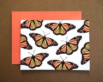 Butterfly Cards / Blank Butterfly Notes, 10-Count