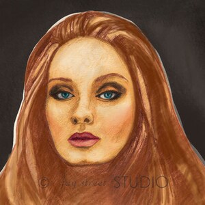 Adele Poster Art Print, 8x10 image 2