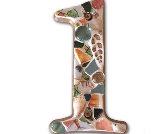 Mosaic Number 1 - PAPERWEIGHT