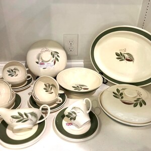 Auténtica cerámica vintage de Susie Cooper, diseño Ferndown 2364. 1932-1956, Inglaterra.