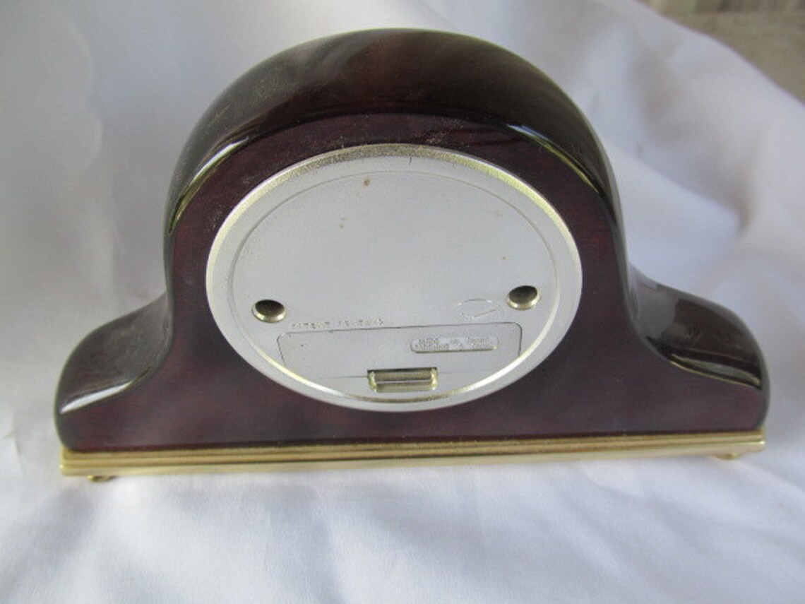 Danbury Quartz Mantel desk Clock German Movement Time Has Made Etsy