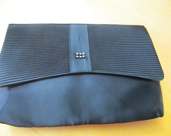Vintage Black Evening Bag by Bueno