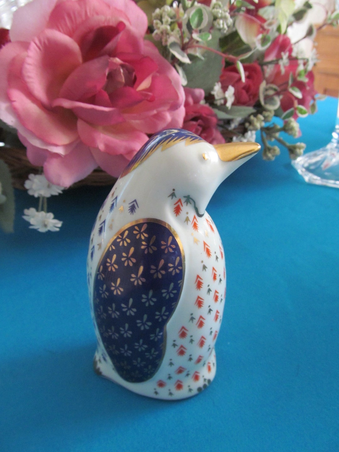 Collectible Ceramic Penguin Figurine - Etsy